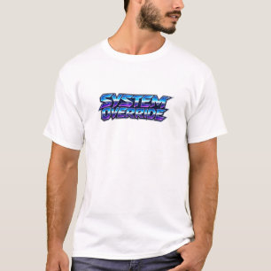 T-Shirt Streetwear Tech Futuriste System Override