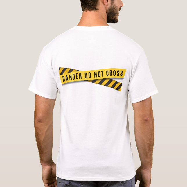 T-Shirt Streetwear Zone Restreinte (Dos)