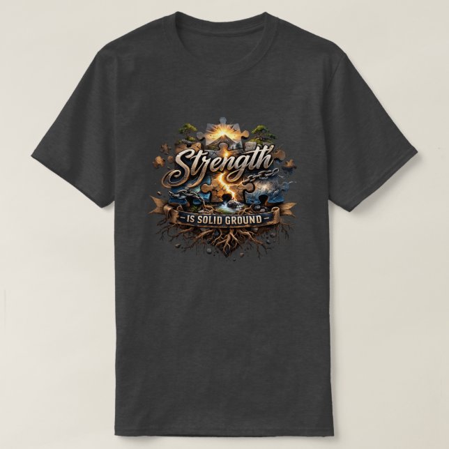 T-shirt Strength 5a (Design devant)