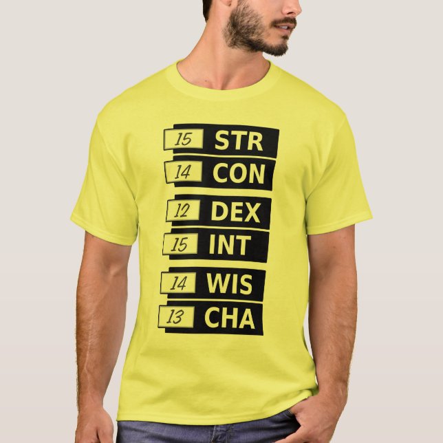 T-shirt STREPTOCOQUE WIS CHA de scores de capacité (Devant)