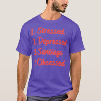 T-shirt Stress Déprimé Sago Obsédé