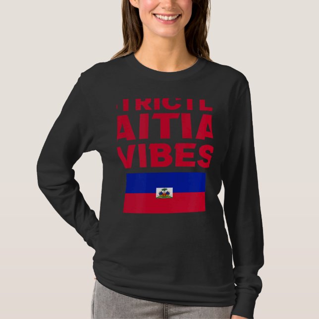 T-shirt Strictly Haitian Vibes Haiti West Indian Day Carni (Devant)