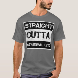 T-shirt Stright Outta Cathedral City California Vintage D