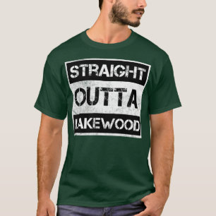 T-shirt Stright Outta Lakewood New Jersey Distres Vintages