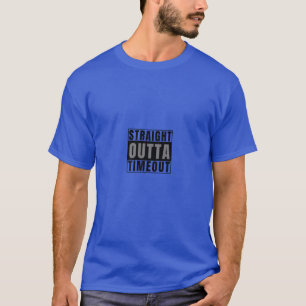 T-shirt Stright Outta Timeout Enfant ou enfant coquin