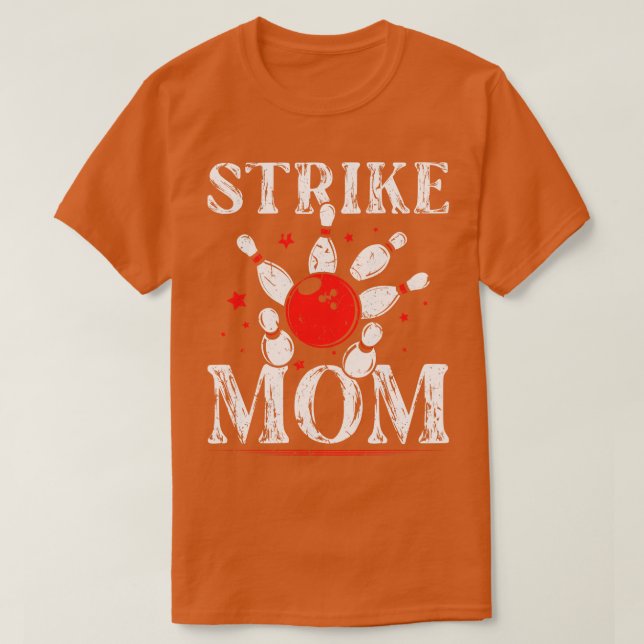 T-shirt Strike Maman Bowling Spare (Design devant)
