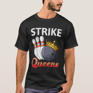 T-shirt Strike Queens Bowling Bowler