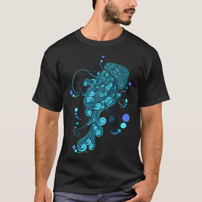 T-shirt String Cheese Incident Jelly Fish (Devant)
