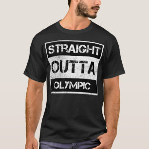T-shirt Strit Outta Parc National Olympique District Vinta