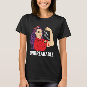 T-shirt Stroke Survivor Awareness Warrior Unbreakable.png