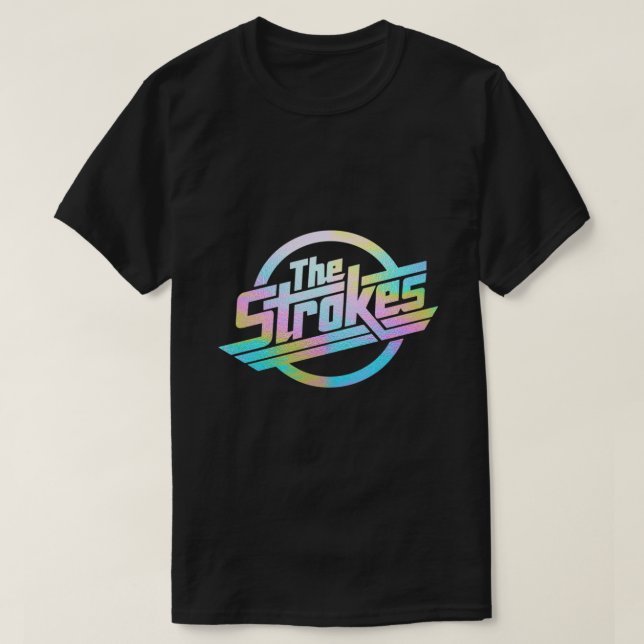 T-shirt Strokes Band Word Tour Pour Hommes Femmes (Design devant)