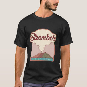 T-shirt Stromboli � Sicile, Italie