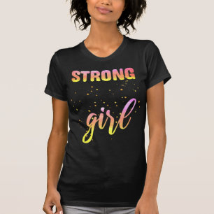 T-shirt Strong Girl Pastel Star