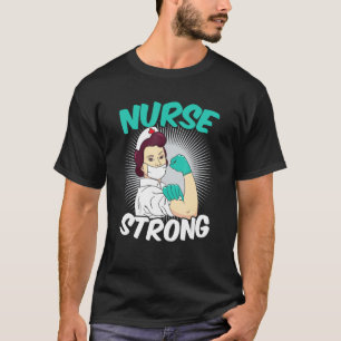 T-shirt Strong Heart Nurse Appreciation