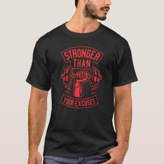T-shirt Stronger than your ecuses gift