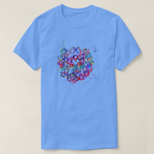 T-shirt Structure cristalline de l'ADN 3 (Design devant)