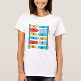 T-shirt Structure de la molécule d'ADN, cadeau de science 