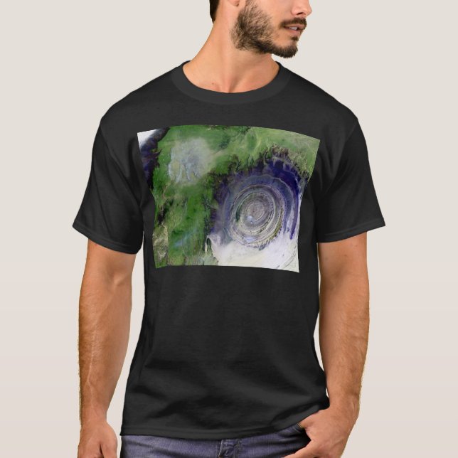 T-shirt Structure de Landsat 7 Richat (Devant)