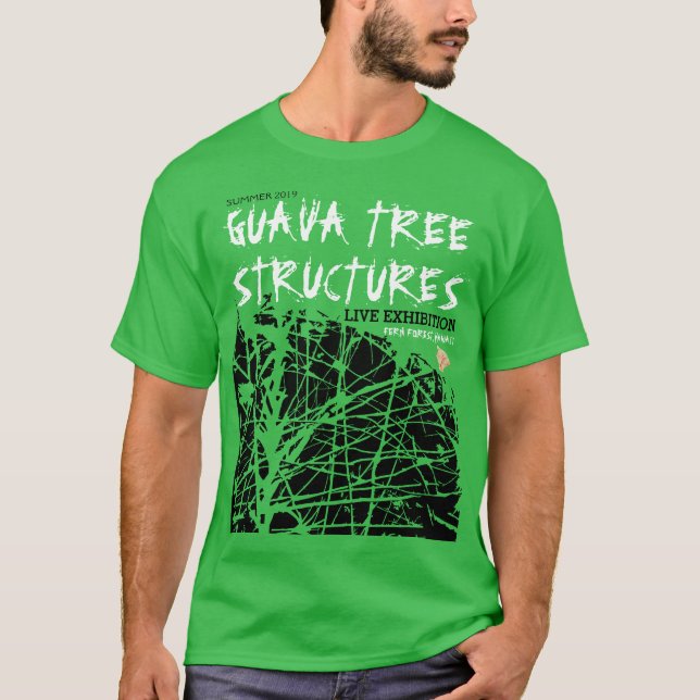 T-SHIRT STRUCTURES DE GUAVA TREE (Devant)