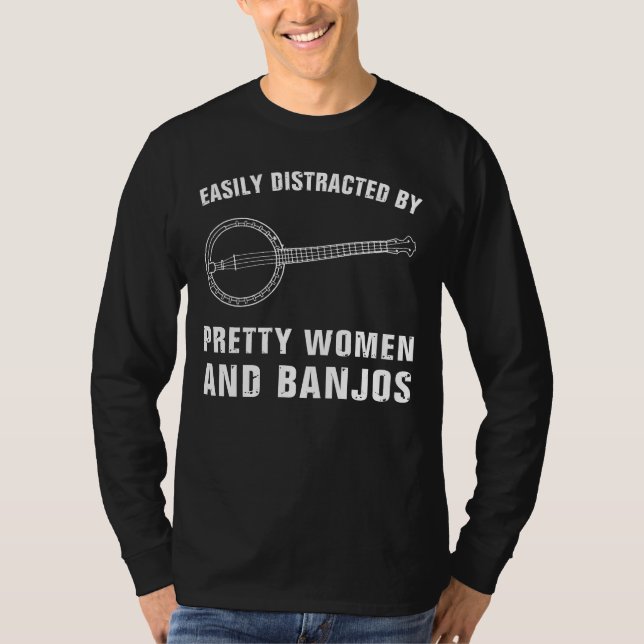 T-shirt Strum and Distrum - Facilement distrait par Pretty (Devant)