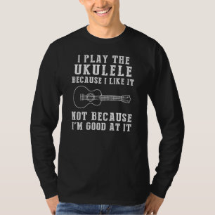T-shirt Strum & Smile - Drôle Ukulele Enthousiast Tee, Mus
