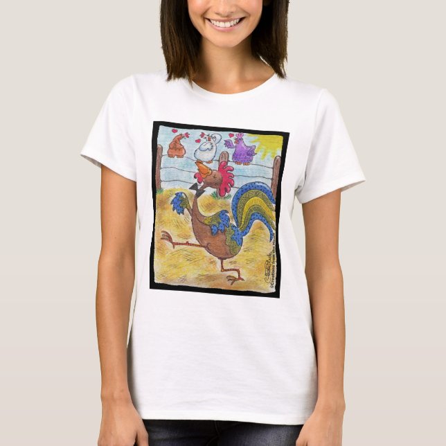T-shirt Strut de coq (Devant)