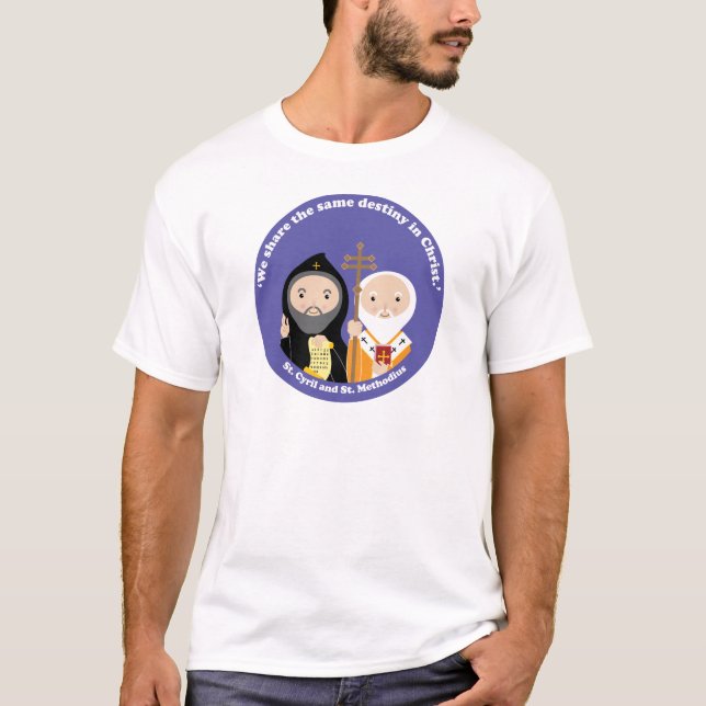 T-shirt Sts. Cyril et Methodius (Devant)