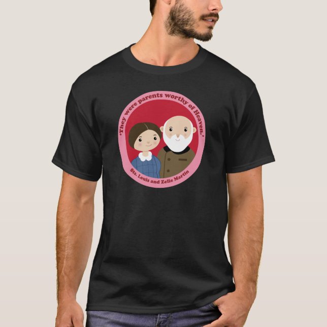 T-shirt Sts. Louis et Zelie Martin (Devant)