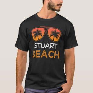 T-shirt Stuart Beach Vintage Rétro Été Vacances en famille
