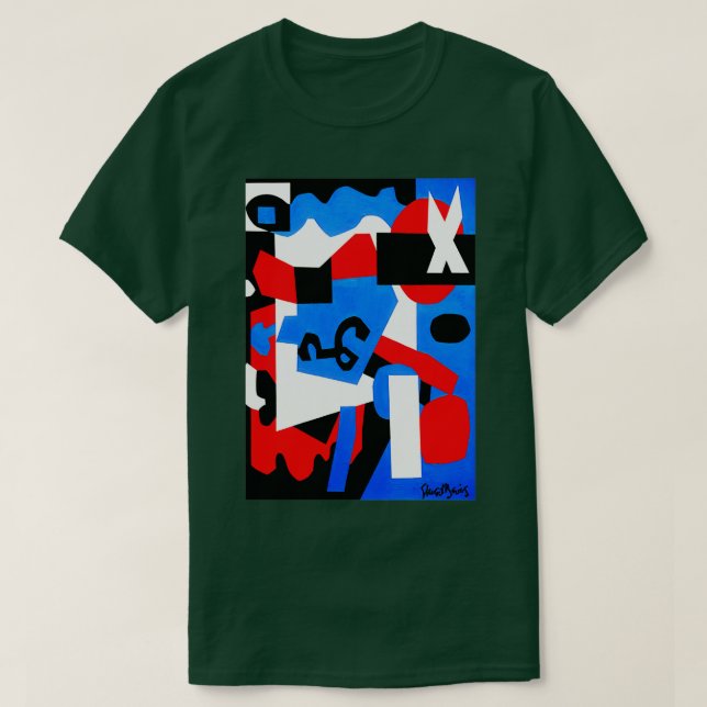 T-shirt Stuart Davis (Design devant)