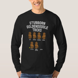 T-shirt Stubborn Goldendoodle Tricks Funny Dog Trainer Mam