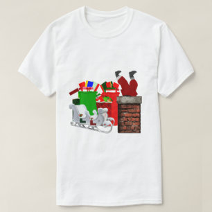 T-shirt Stuck Père Noël Unisex