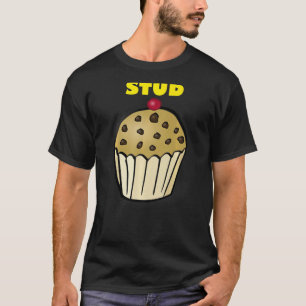 T-shirt Stud Muffin Drôle Exercice Fitness Humour M