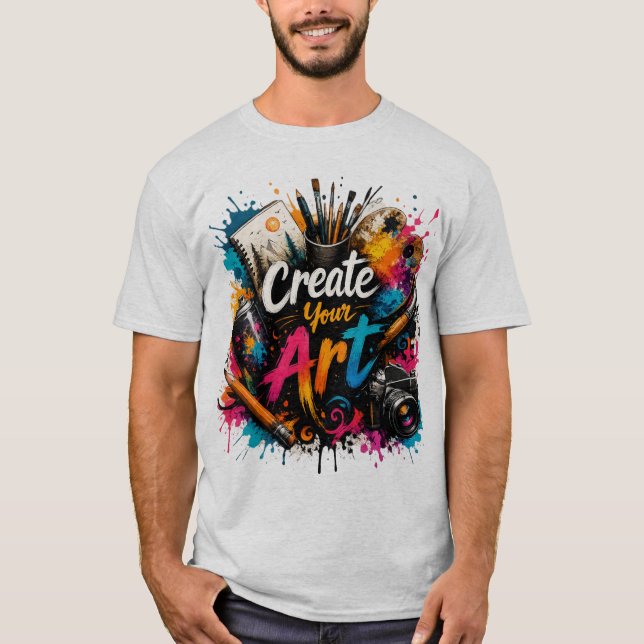T-shirt Studio d'art créatif. (Devant)