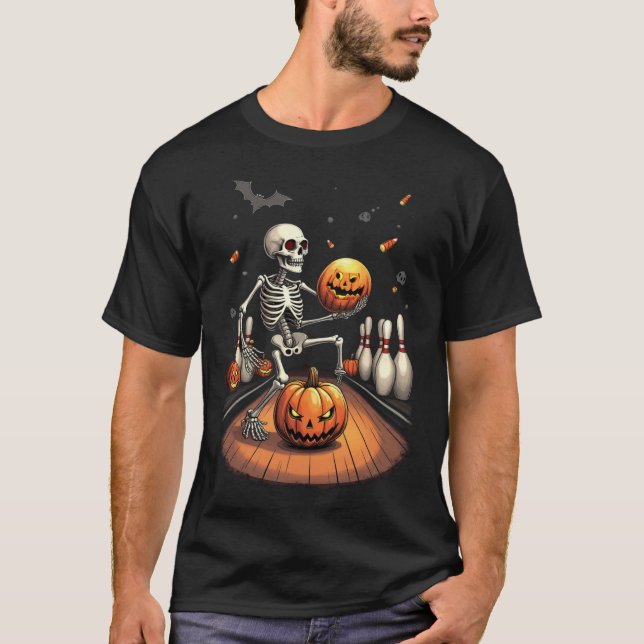 T-shirt Studio d'art de style de vie amusant de bowling et (Devant)