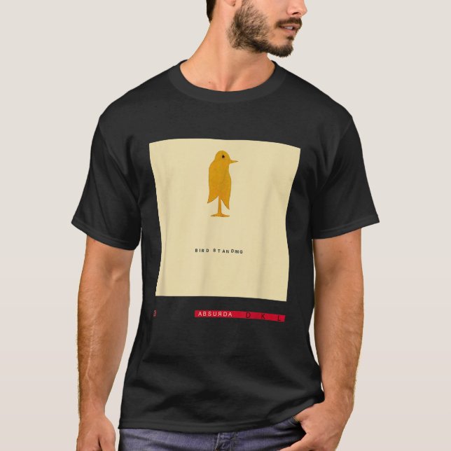 T-SHIRT STUDIO DAVID LYNCH BIRD STANDING (Devant)