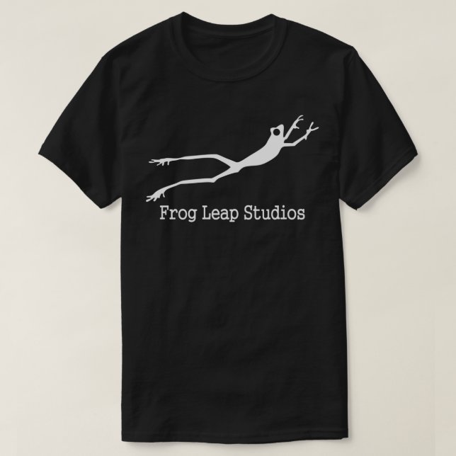 T-shirt studio de saut de grenouille (Design devant)
