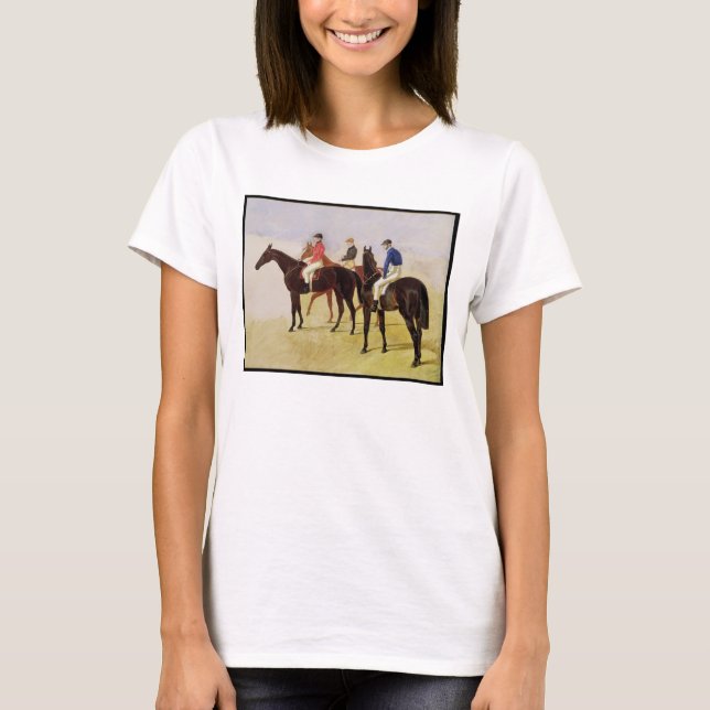 T-shirt Study of Three Steeplechase Cracks: Allen McDonoug (Devant)