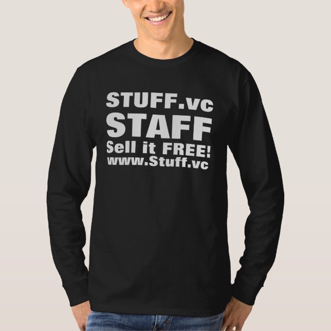 T-shirt STUFF.vc, PERSONNEL, le vendent LIBREMENT ! , (Devant)