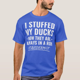 T-shirt Stuffé Mes Canards Drôle Taxidermie Drôle Taxiderm