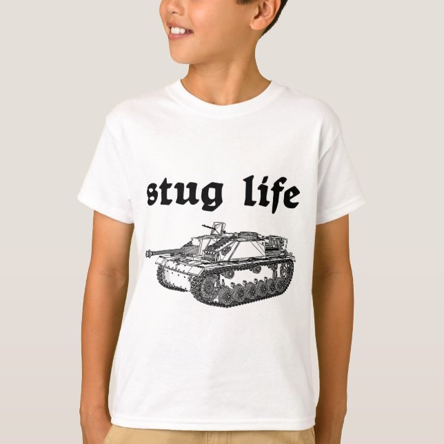 T-shirt StuG Life - Historique des réservoirs 2ÈME GUERRE  (Devant)