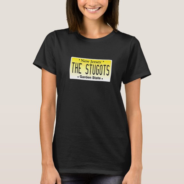 T-shirt Stugots New Jersey Licence Nj Italienne Américaine (Devant)