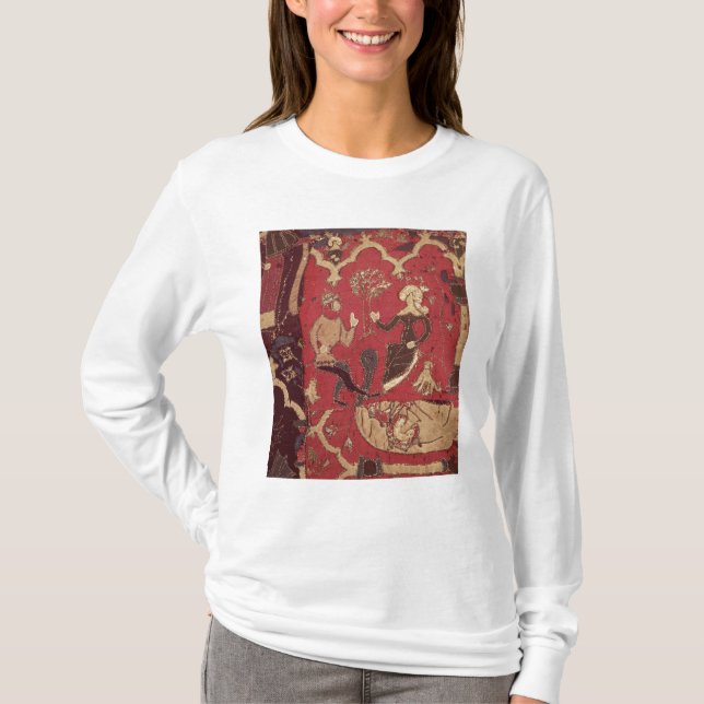 T-shirt Stumpwork dépeignant Tristan et Isolde (Devant)
