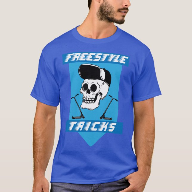 T-shirt Stunt Scooter Rider gratuit (Devant)