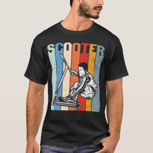T-shirt Stunt Scooter Scooters Retro Design