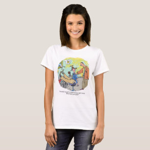 T-shirt Stupid Pardon femme chemise de dessin animé