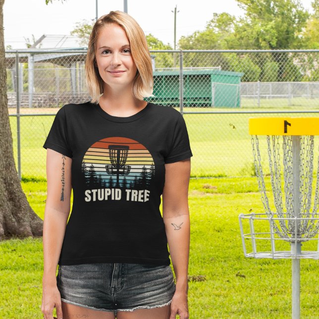 T-shirt Stupid Tree, Funny gift for Disc Golfer (Créateur téléchargé)