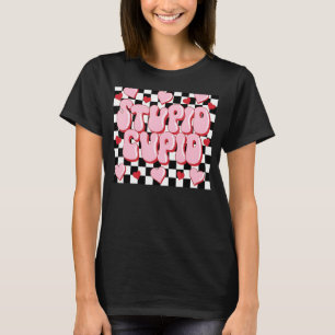T-shirt Stupide Cupidon Anti Valentines Jour Garçons Fille