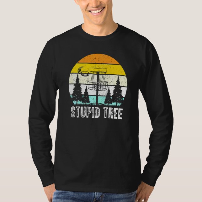 T-shirt Stupide Tree Disc Golf (Devant)