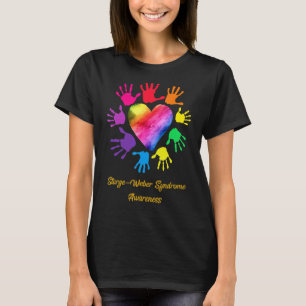T-shirt Sturge Weber Syndrome - Mains de sensibilisation